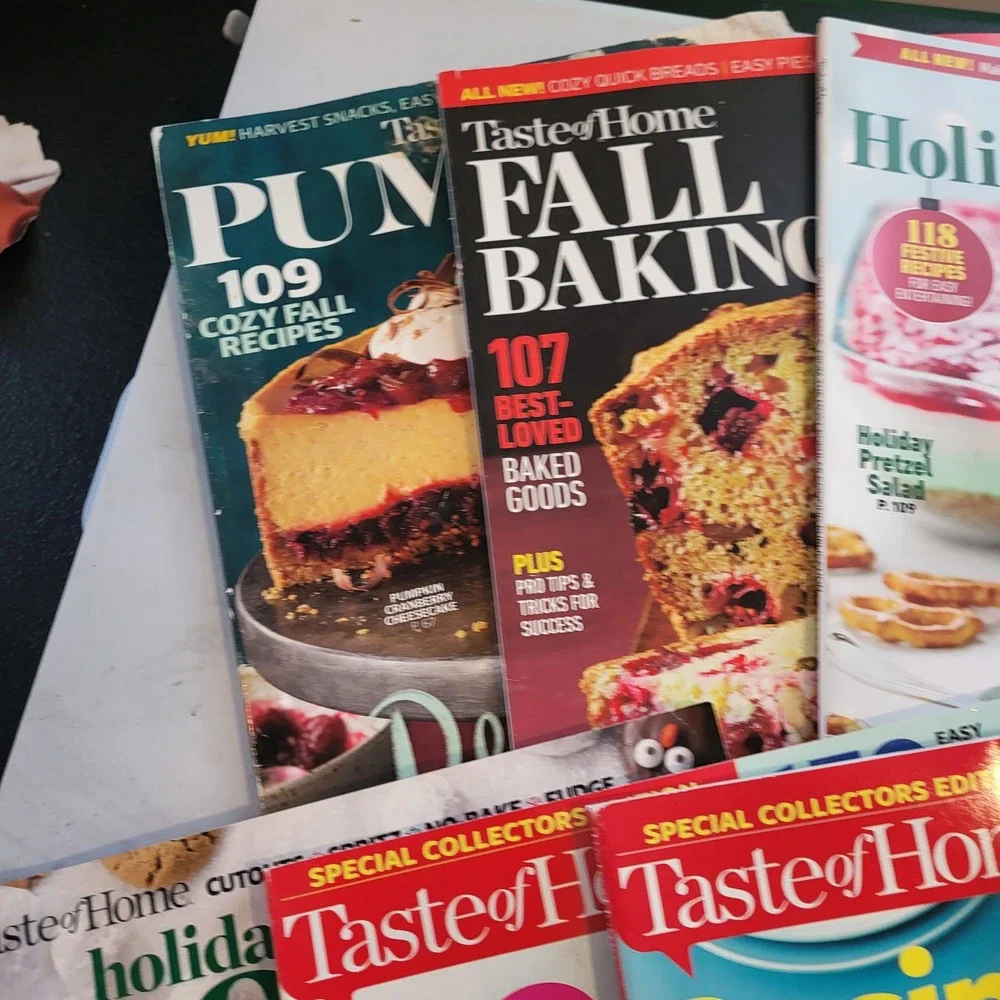 Taste of Home Magazine Lot 12 Holiday Cooking Baking Cookie Thanksgiving 2009-23